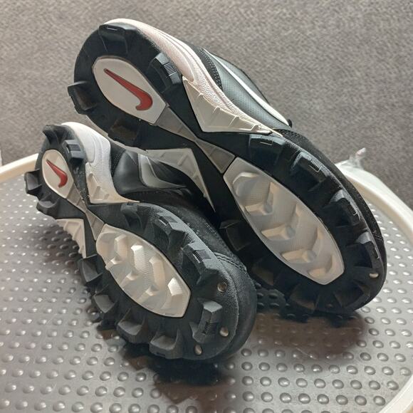 Nike Keystone Women Low Softball Athletes Cleats Size 8 Black - Picture 8 of 8